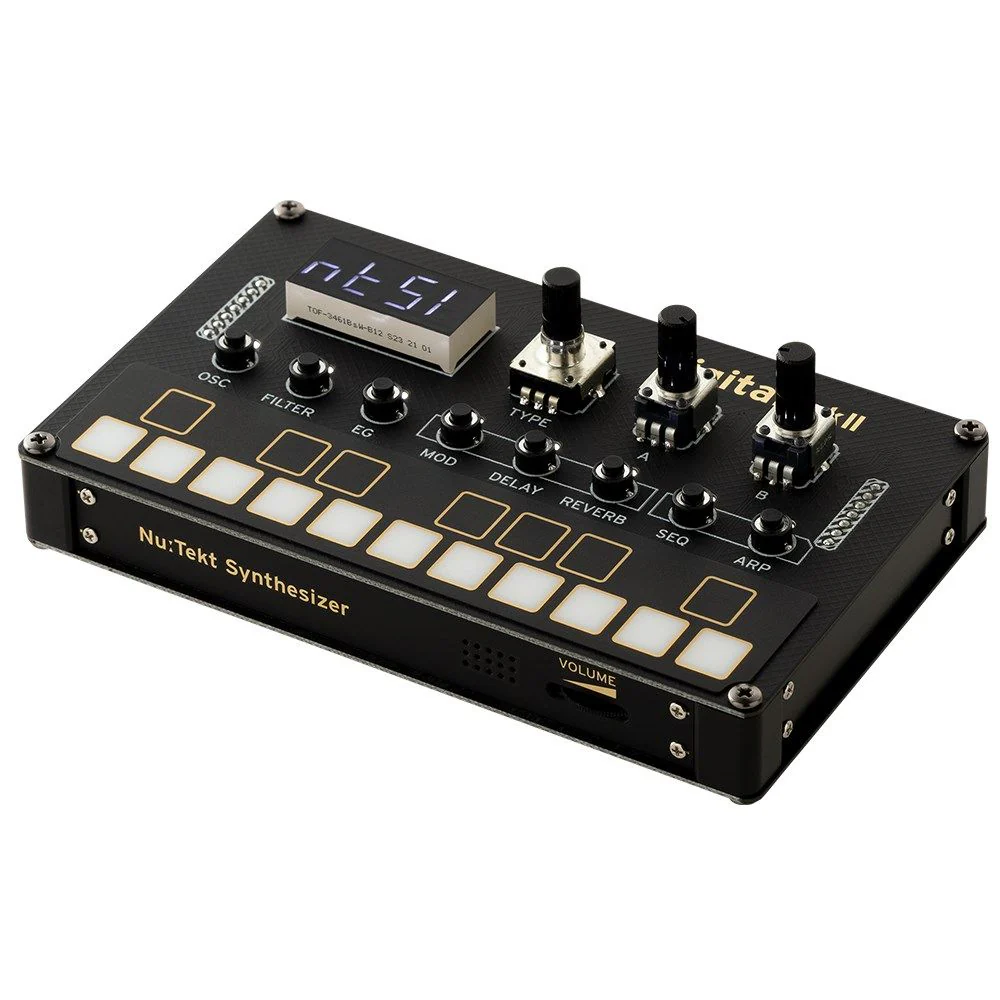 Korg Nu:Tekt NTS-1 MK2 Programmable Digital Synth Kit w/ Sequencer & Effects