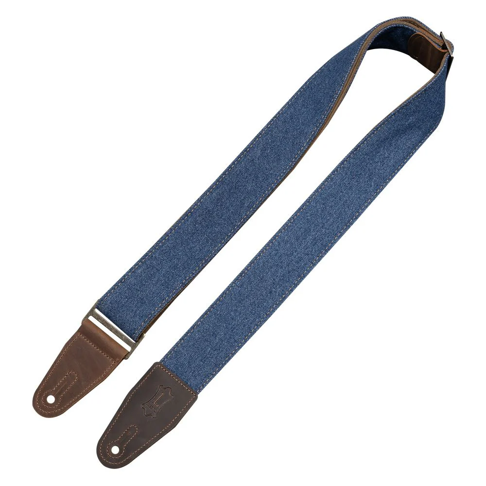 Levys Guitar Strap (Blue Denim)