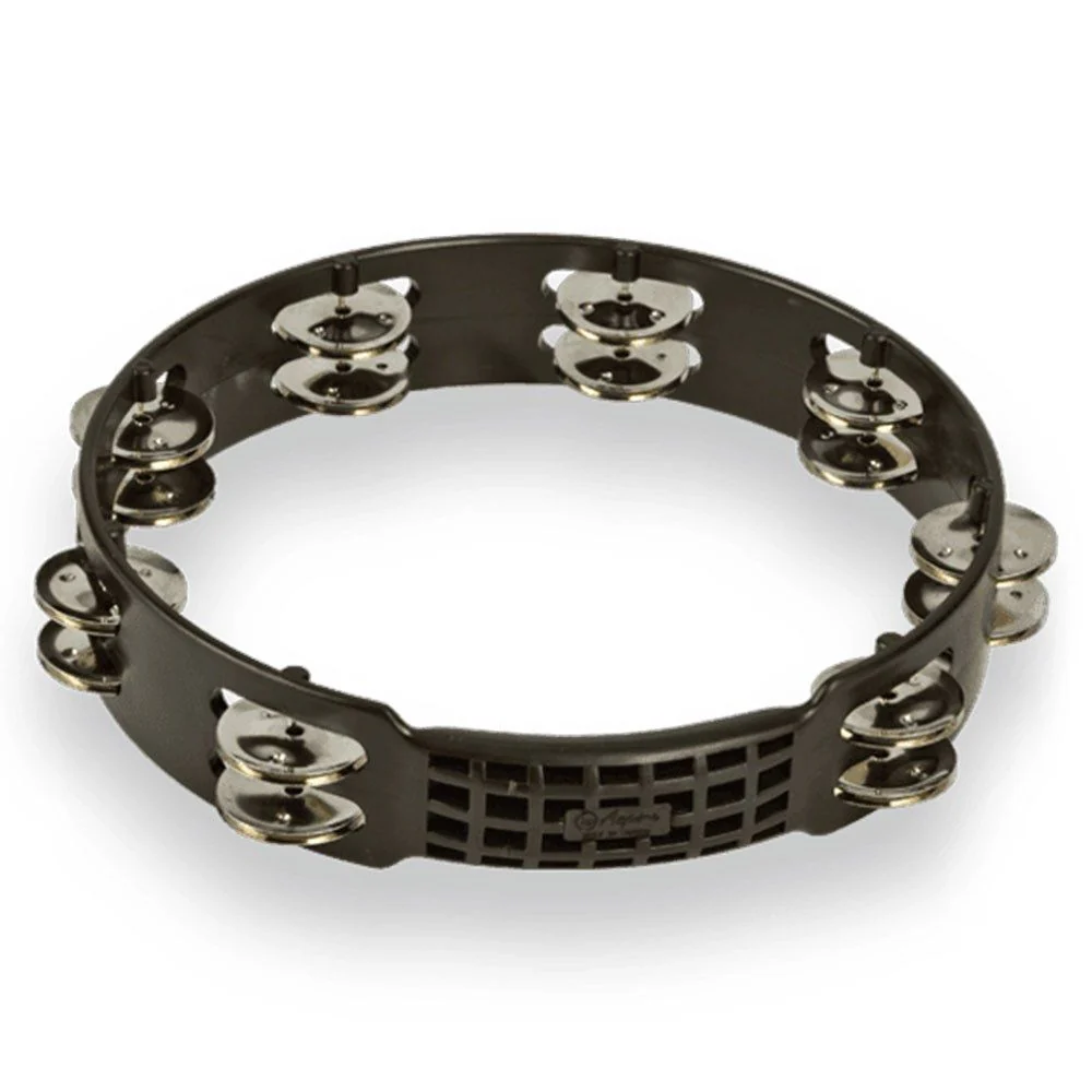 LP Aspire Plastic 10" Tambourine (Black)