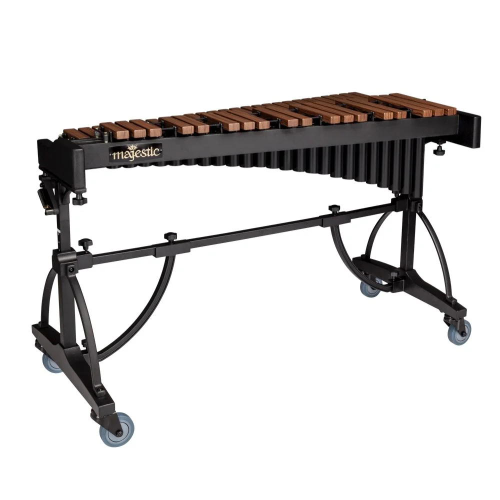Majestic Deluxe Series MAX6535P Xylophone 3.5 Octave F4-C8 Range Woodgrain
