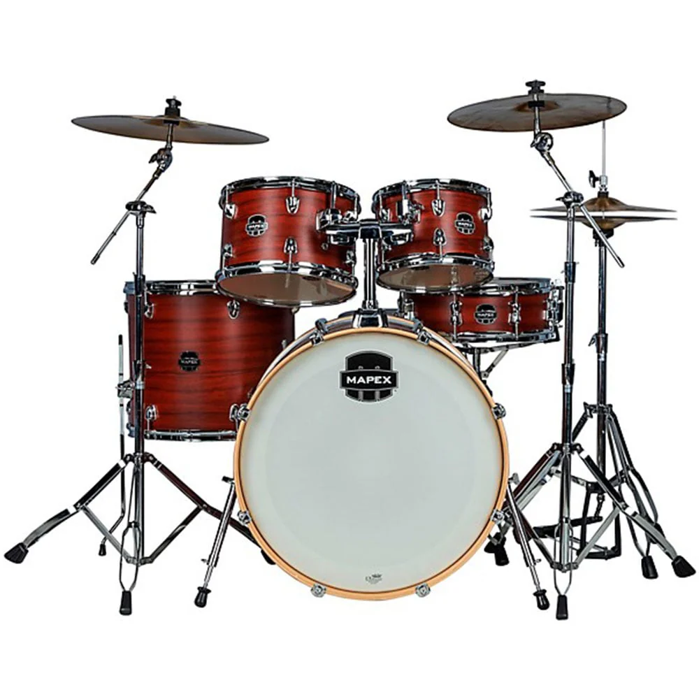Mapex Limited Edition 10x7 12x8 16x14FT 22x16 14x5Sn TH652 5PCS HW T400 RED WOOD