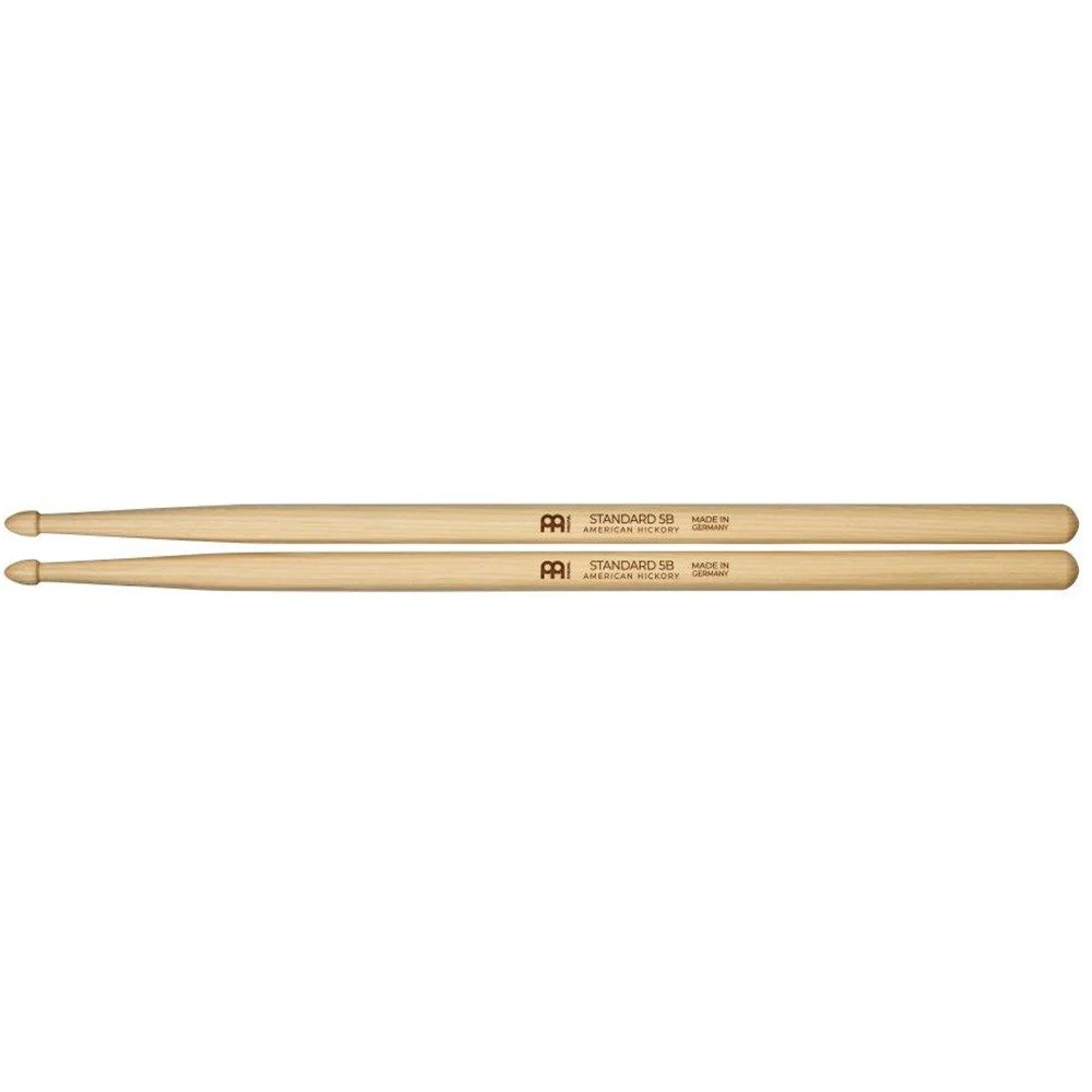 Meinl 5B Acorn Wood Tip Medium/Medium-Light Hickory Standard Drumsticks