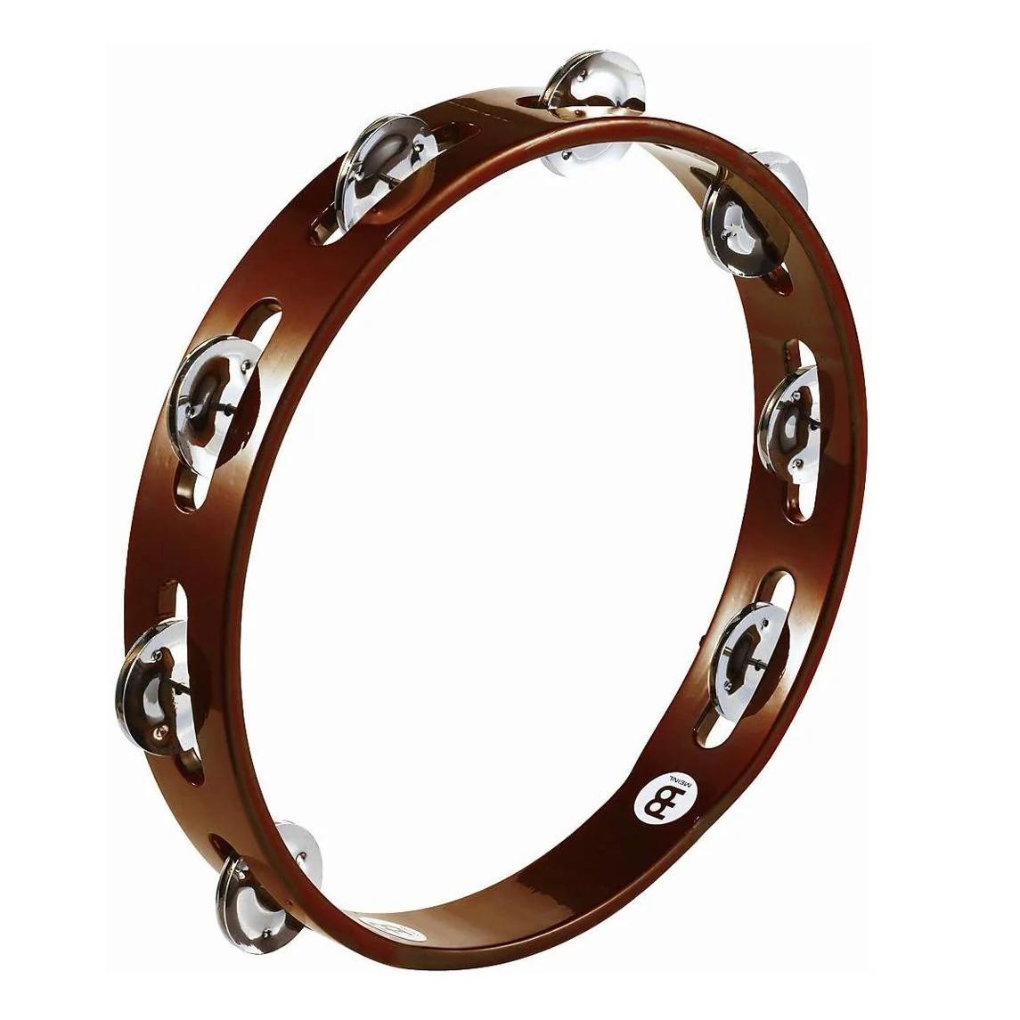 Meinl Hand Held Single Row Steel Jingle African Tambourine