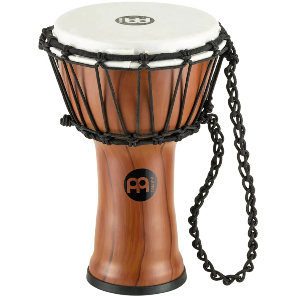 Meinl Percussion 7" Junior Synthetic Head Djembe (Twisted Amber)
