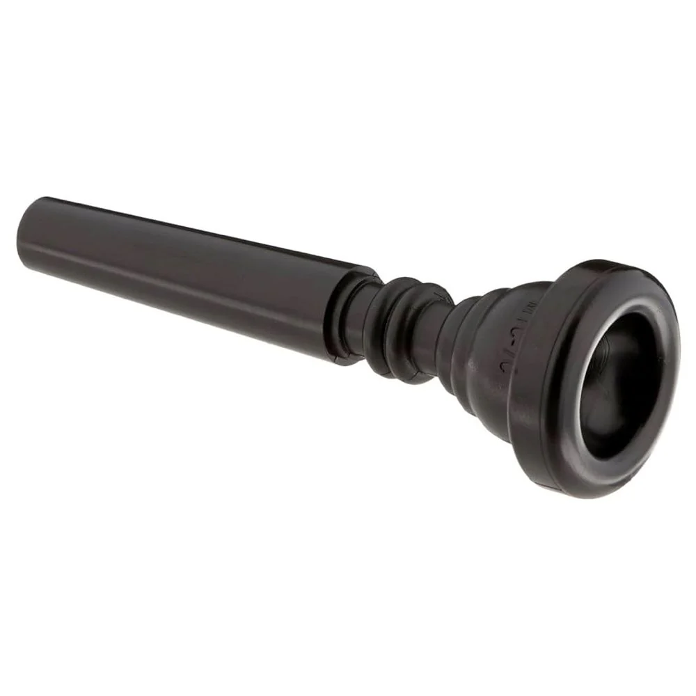 Mutec Plastic Trumpet Mouthpiece - Black - Size 7C - Made In USA