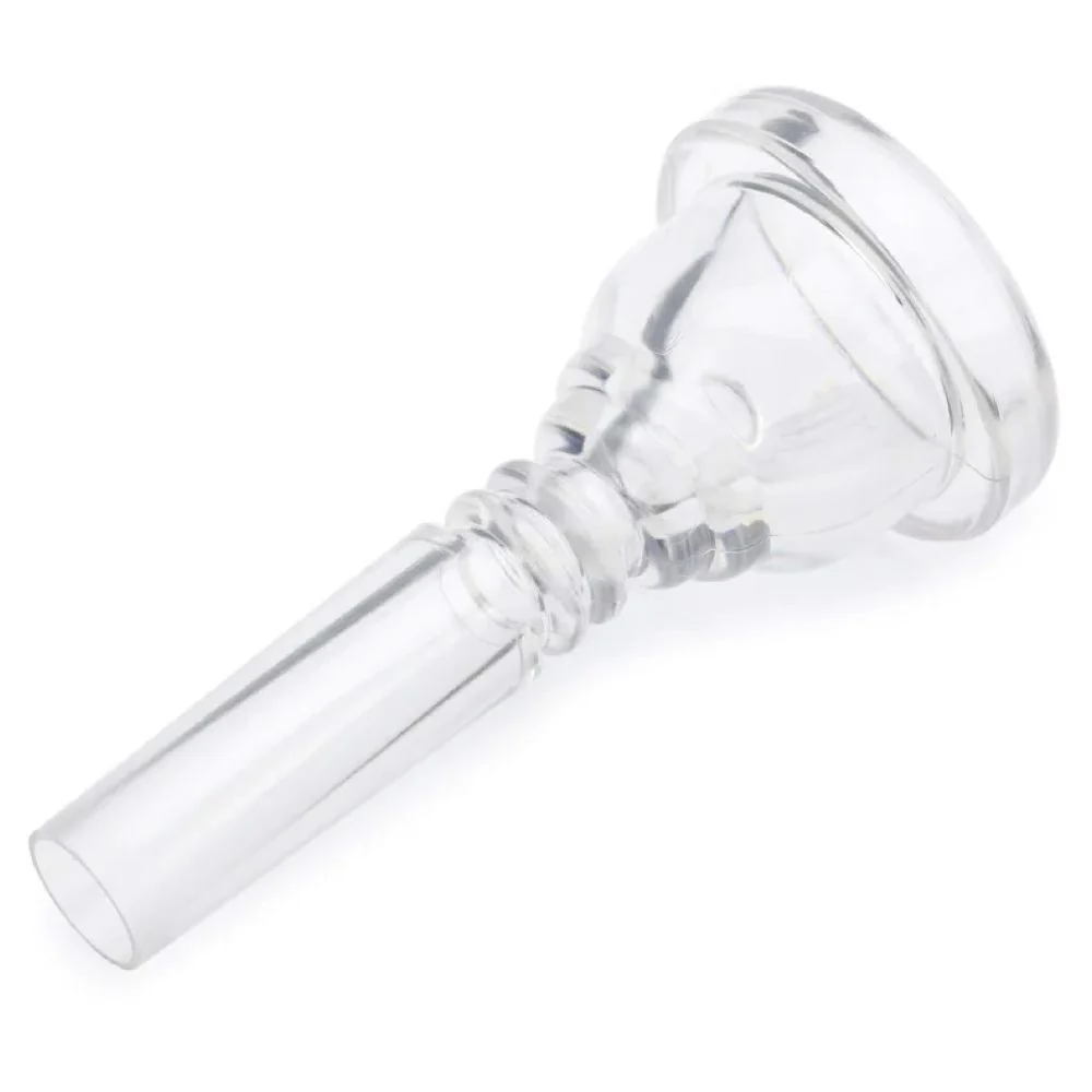 Mutec Trombone Mouthpiece 6HAL Large Shank Plastic Clear