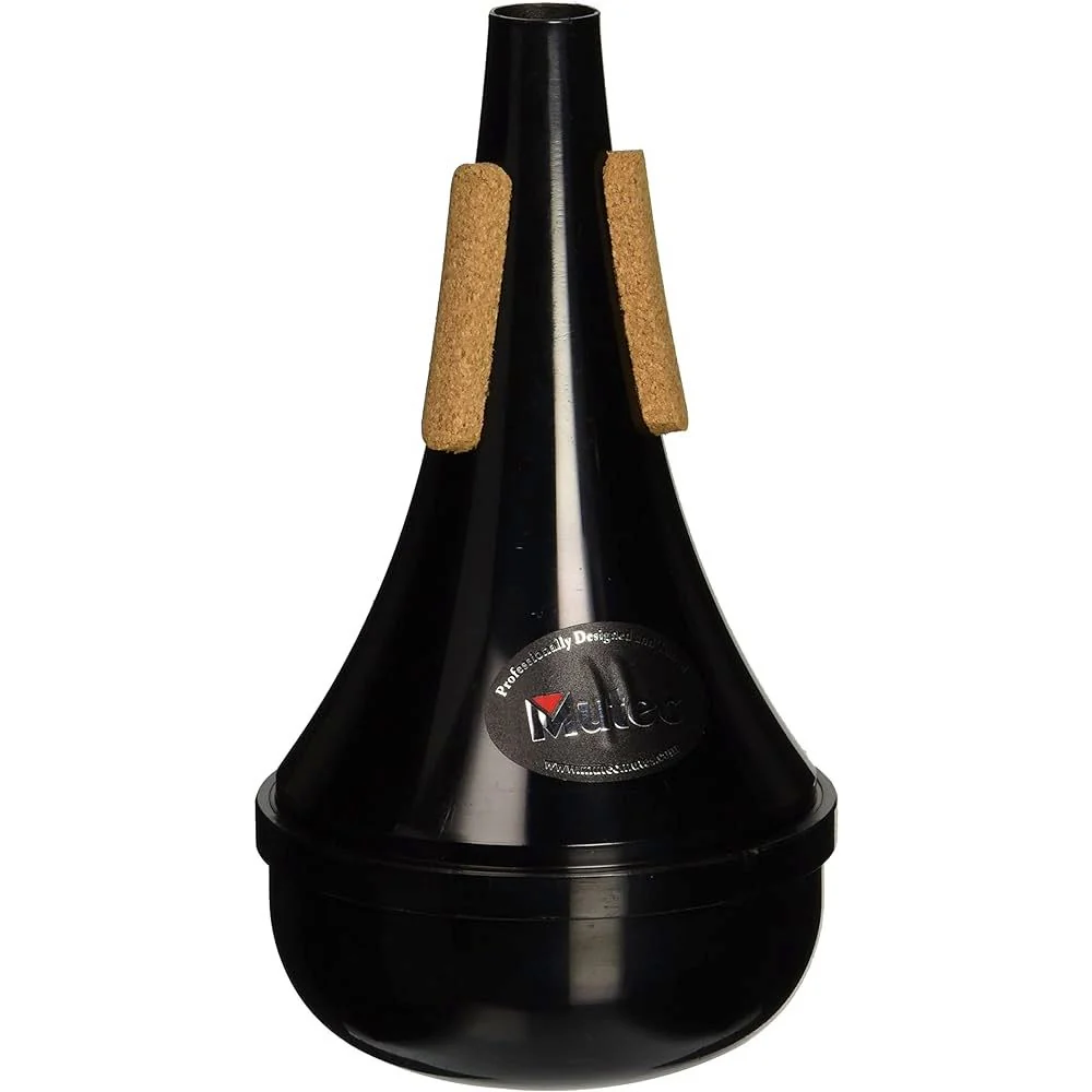 Mutec Trumpet Straight Mute - Black Polymer