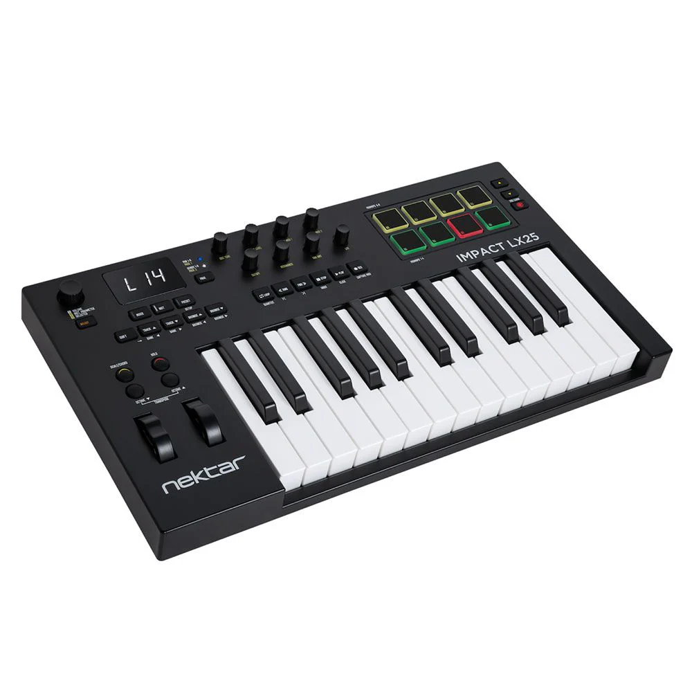 Nektar Impact LX25 Mk3 25-Note USB MIDI Controller Keyboard w/ 9 x Encoders