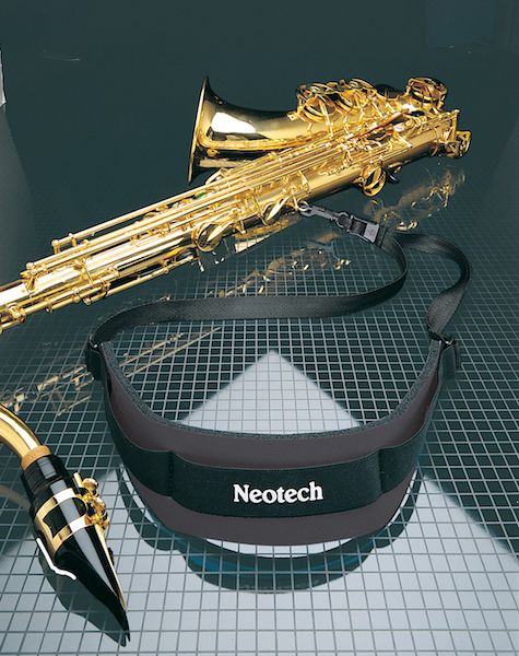 Neotech Soft Sax Strap - Swivel Hook - Junior - Black