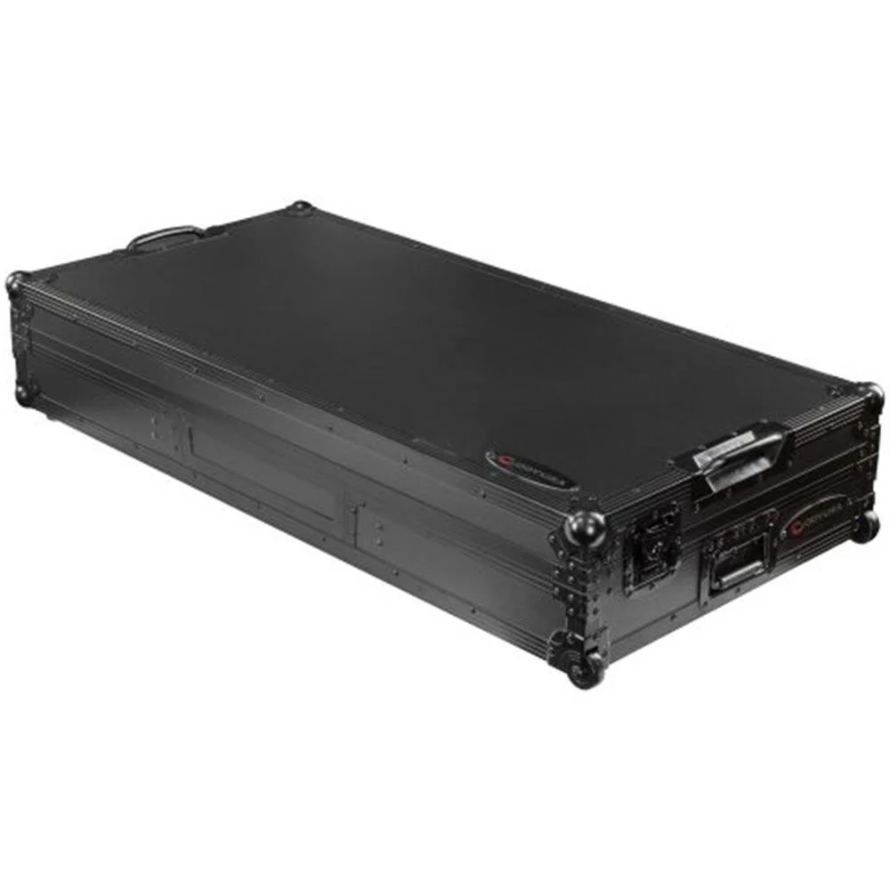 Odyssey Black Label DJ Coffin Flight Case with Wheels for DJM-A9 and CDJ-3000 or Similar