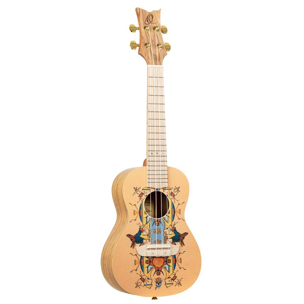 Ortega Art Series Concert Ukulele (Catalpa Egypt)