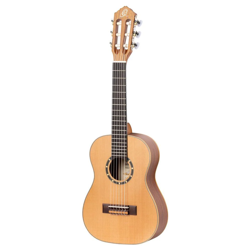 Ortega Family Series 1/4 Left-Hand Classical Guitar (Natural) inc Bag