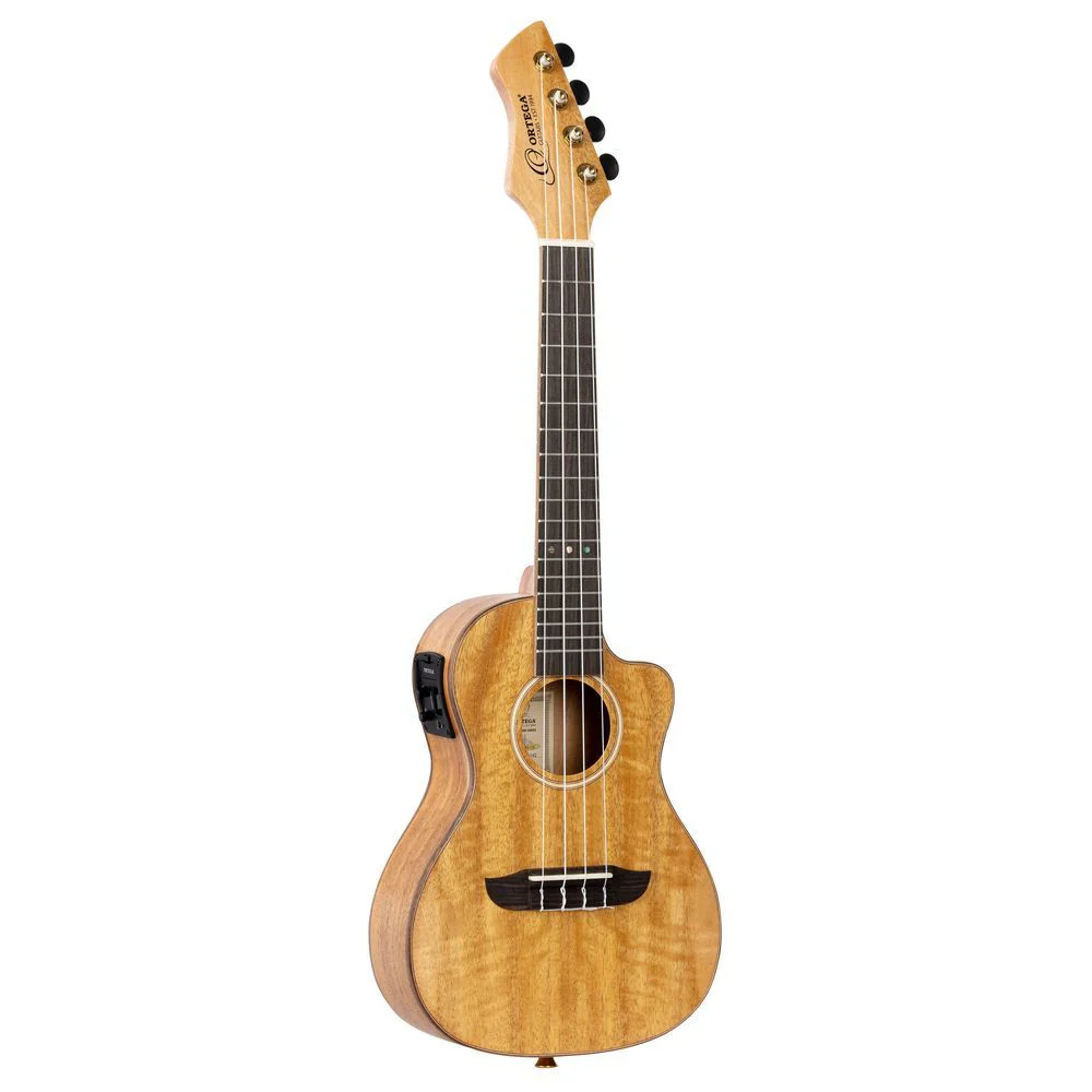 Ortega Horizon Series Concert Ukulele w/ Preamp (Mango Natural) inc Bag