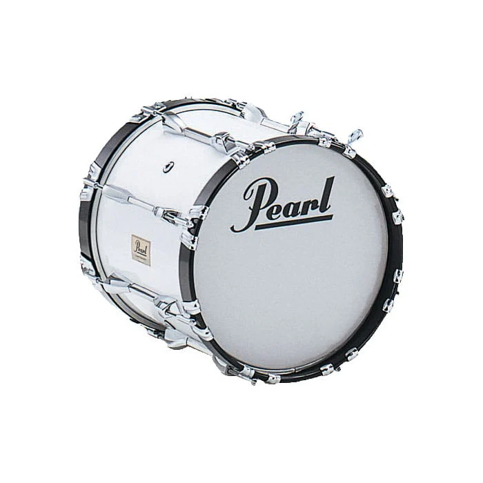 Pearl Competitor Series Marching Bass Drum 16" x 14" White