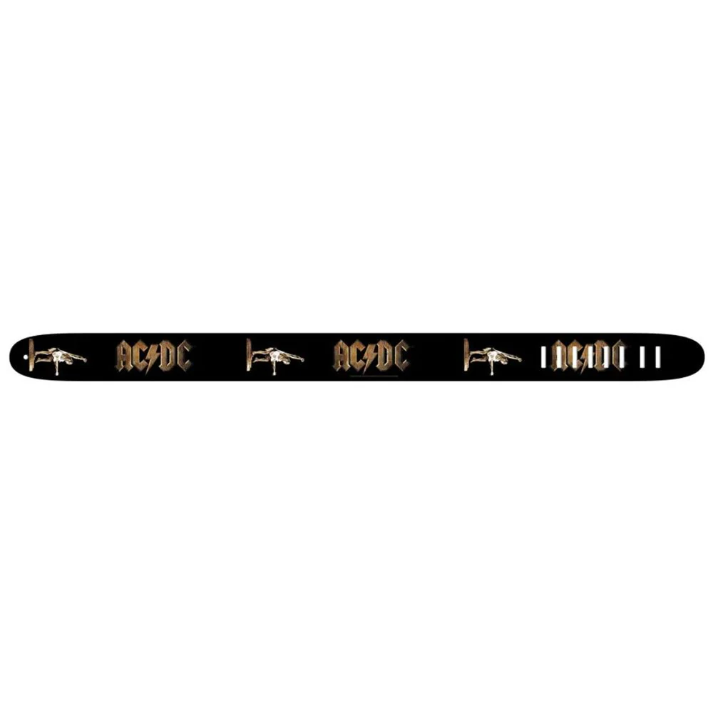 Perris PS6023 AC/DC Leather Guitar Strap