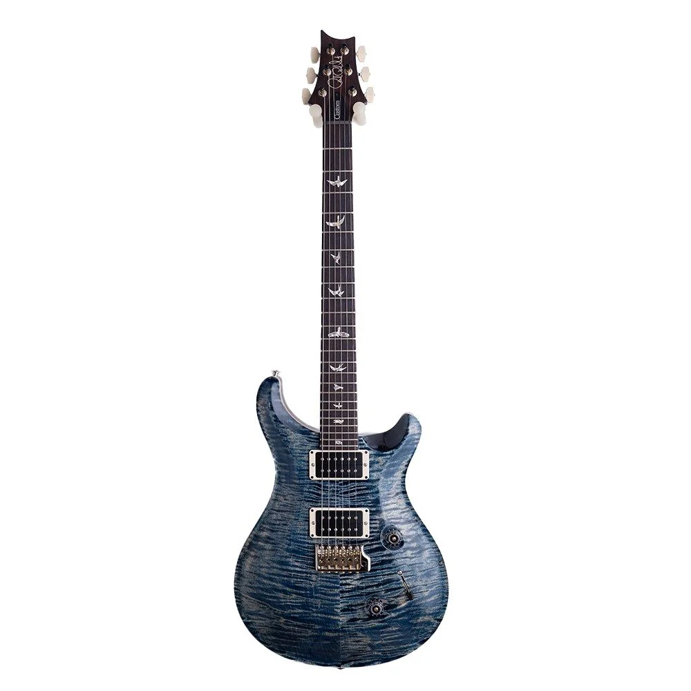 PRS Custom 24 Pattern Thin Neck (Faded Whale Blue) inc Hard Case