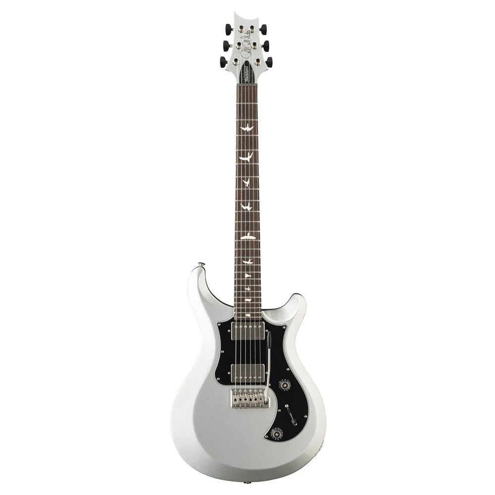 PRS S2 Standard 24 Electric Guitar (Platinum Metallic) inc Gig Bag