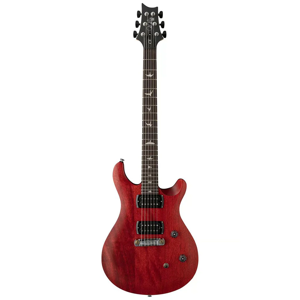 PRS SE CE24 Standard Satin Stoptail (Vintage Cherry) inc Gig Bag