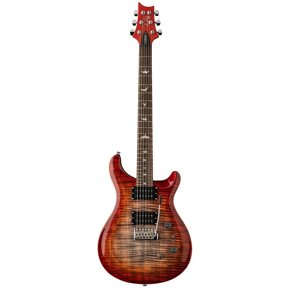 PRS SE Custom 24-08 (Charcoal Cherry Burst) inc Gig Bag