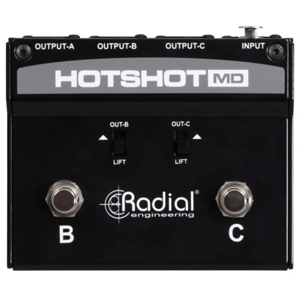Radial Hotshot MD Dynamic Microphone Switcher Pedal