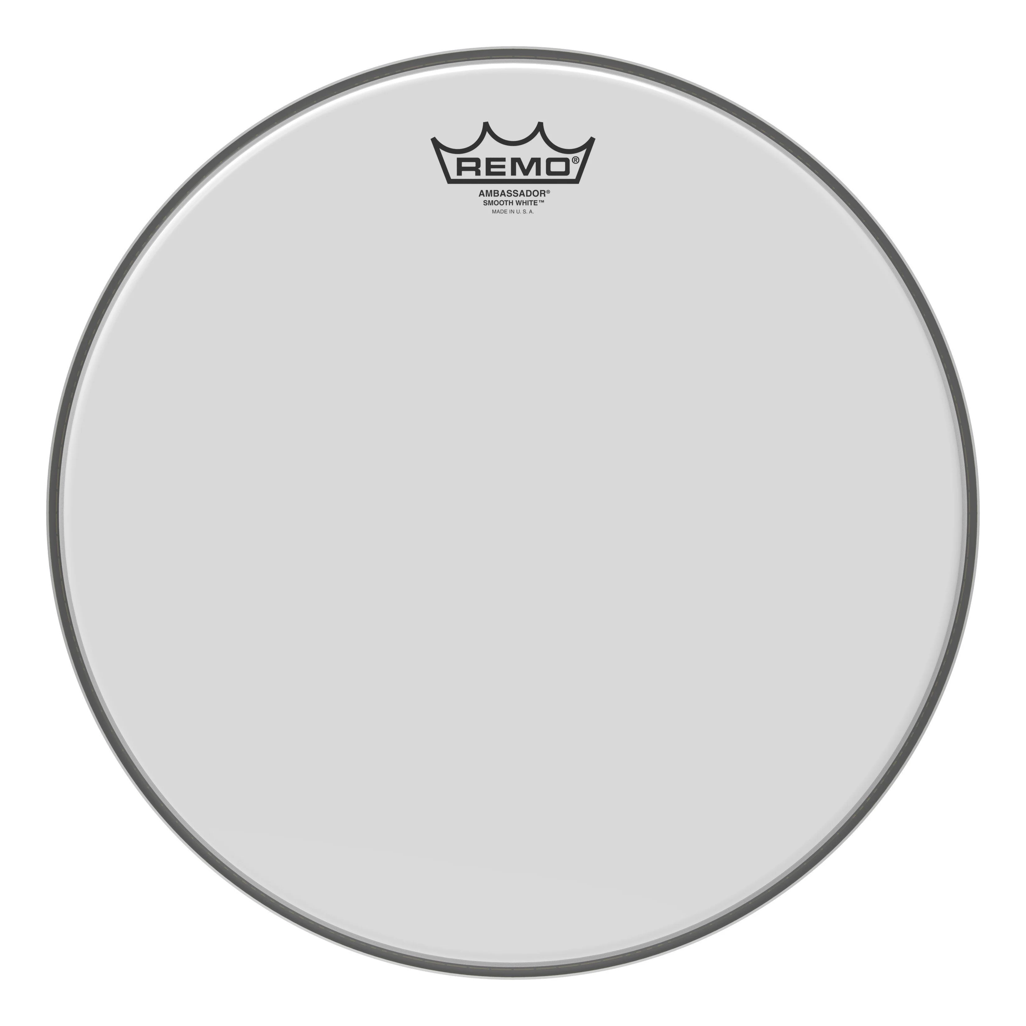 Remo Ambassador Smooth White 14 inch Drumhead