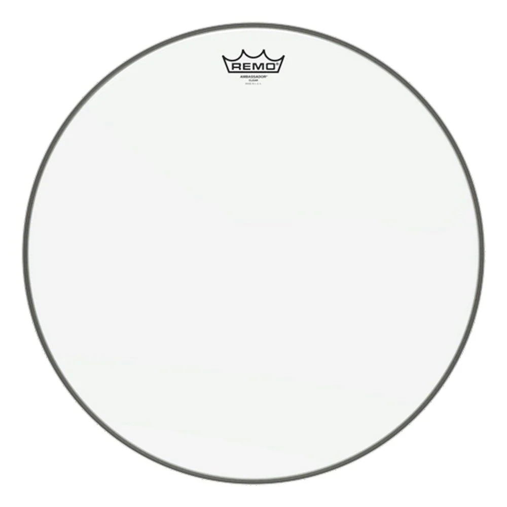 Remo BA-0318-00 Ambassador Clear Drumhead, 18"