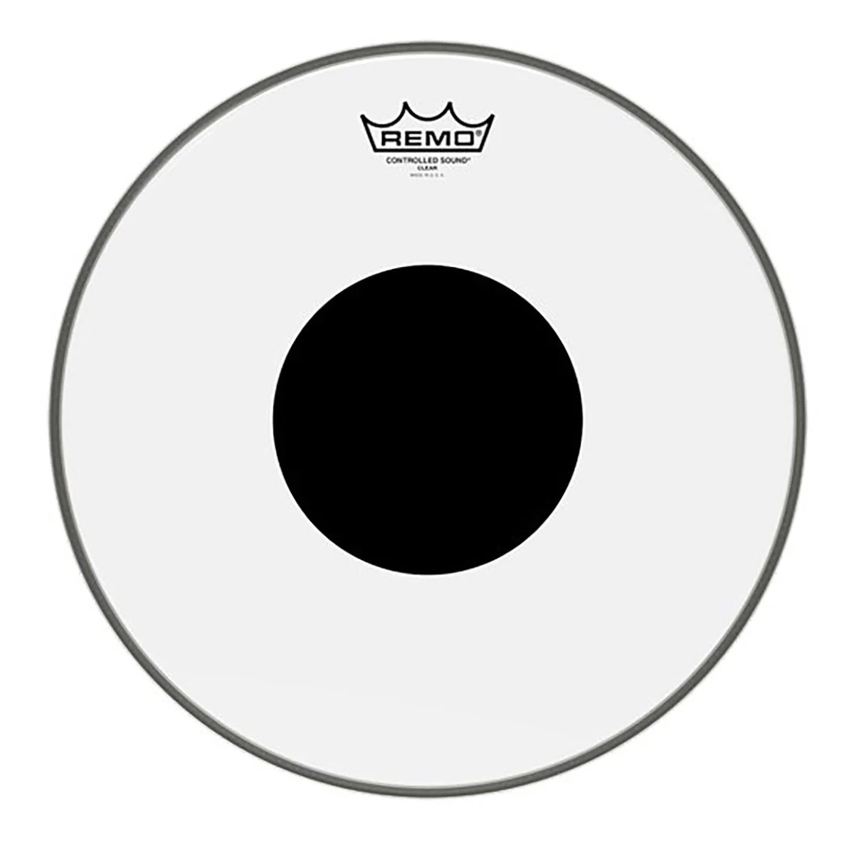 Remo Controlled Sound 10inch Clear Black Dot Drumhead