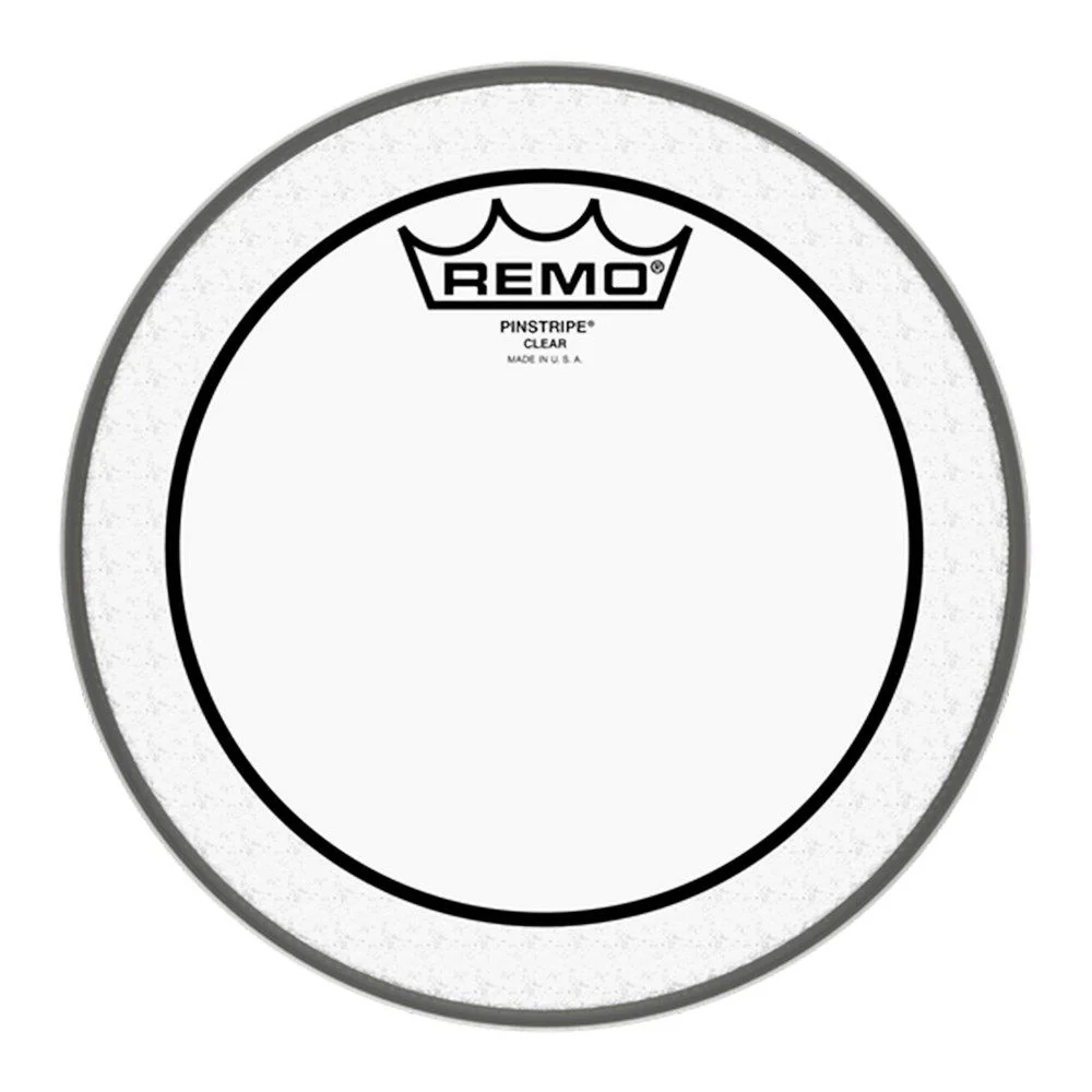 Remo PS-0308-00 Pinstripe Clear Drumhead, 8"