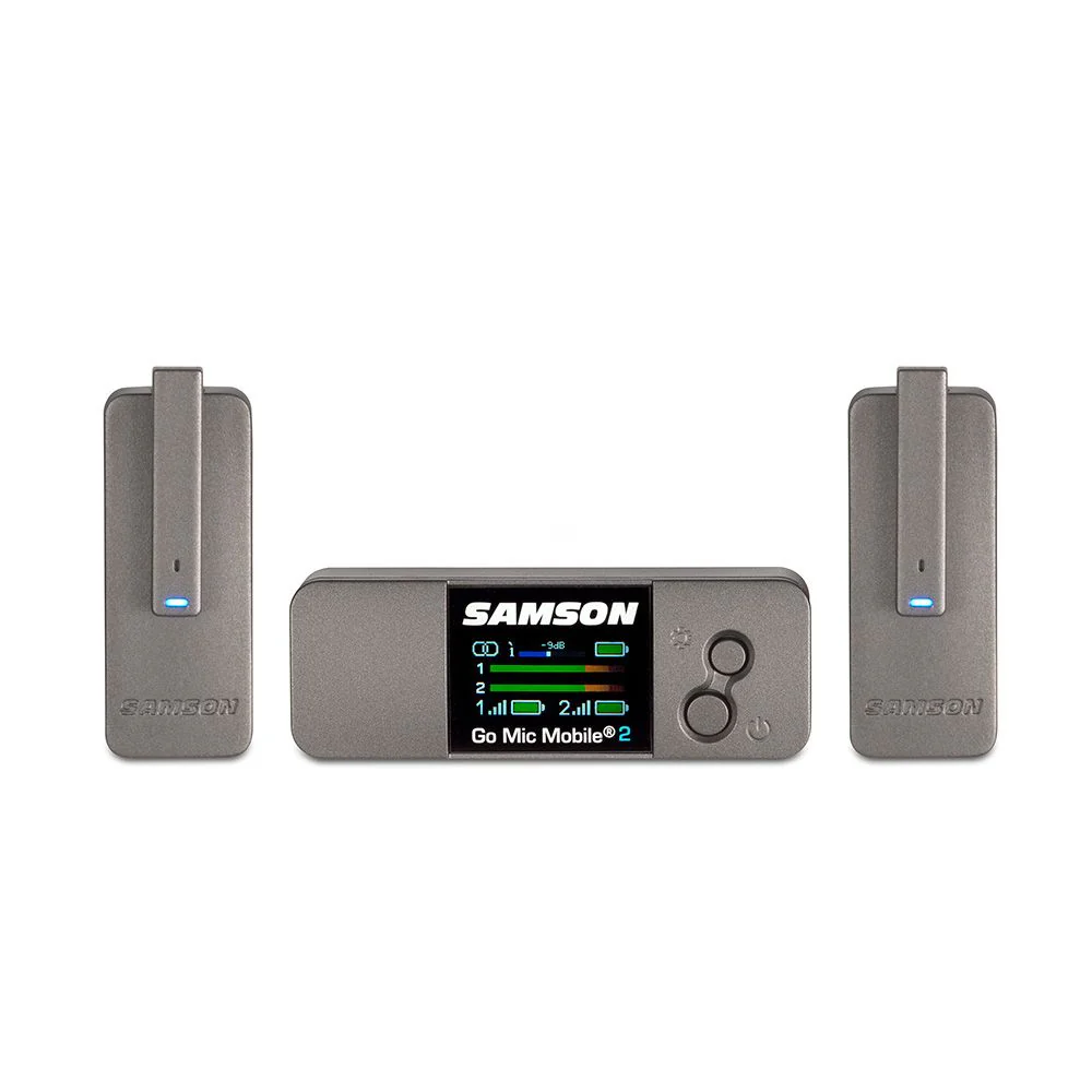 Samson Go Mic Mobile 2 Dual- Channel Digital Wireless System for Mobile Video
