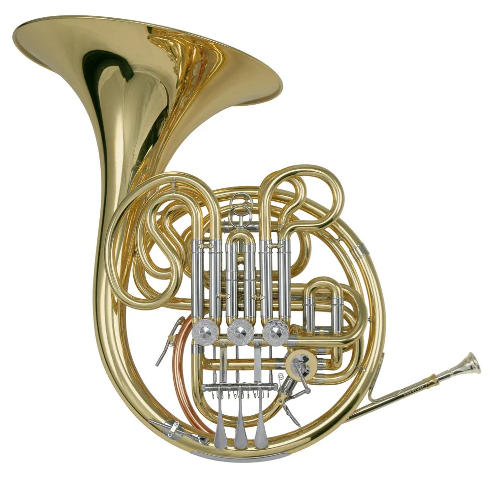 Schagerl Double French Horn in F/Bb Semi-Professional Model - Lacquered Finish