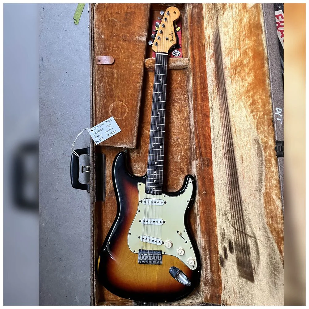 Secondhand Fender 1959 Strat Hardtail RW 3SB (Consignment Stock) - Image 2