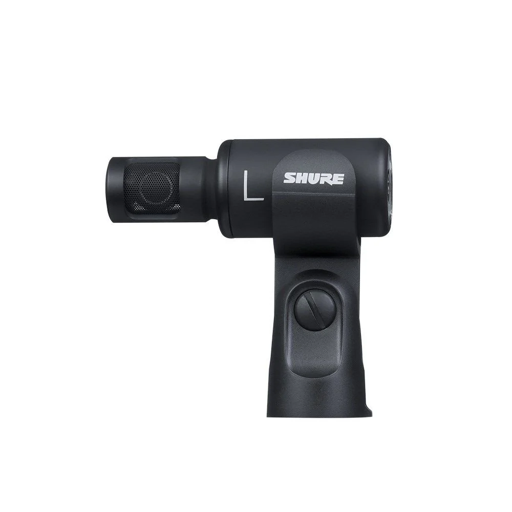 Shure Motiv MV88+ Stereo USB Microphone (Black)