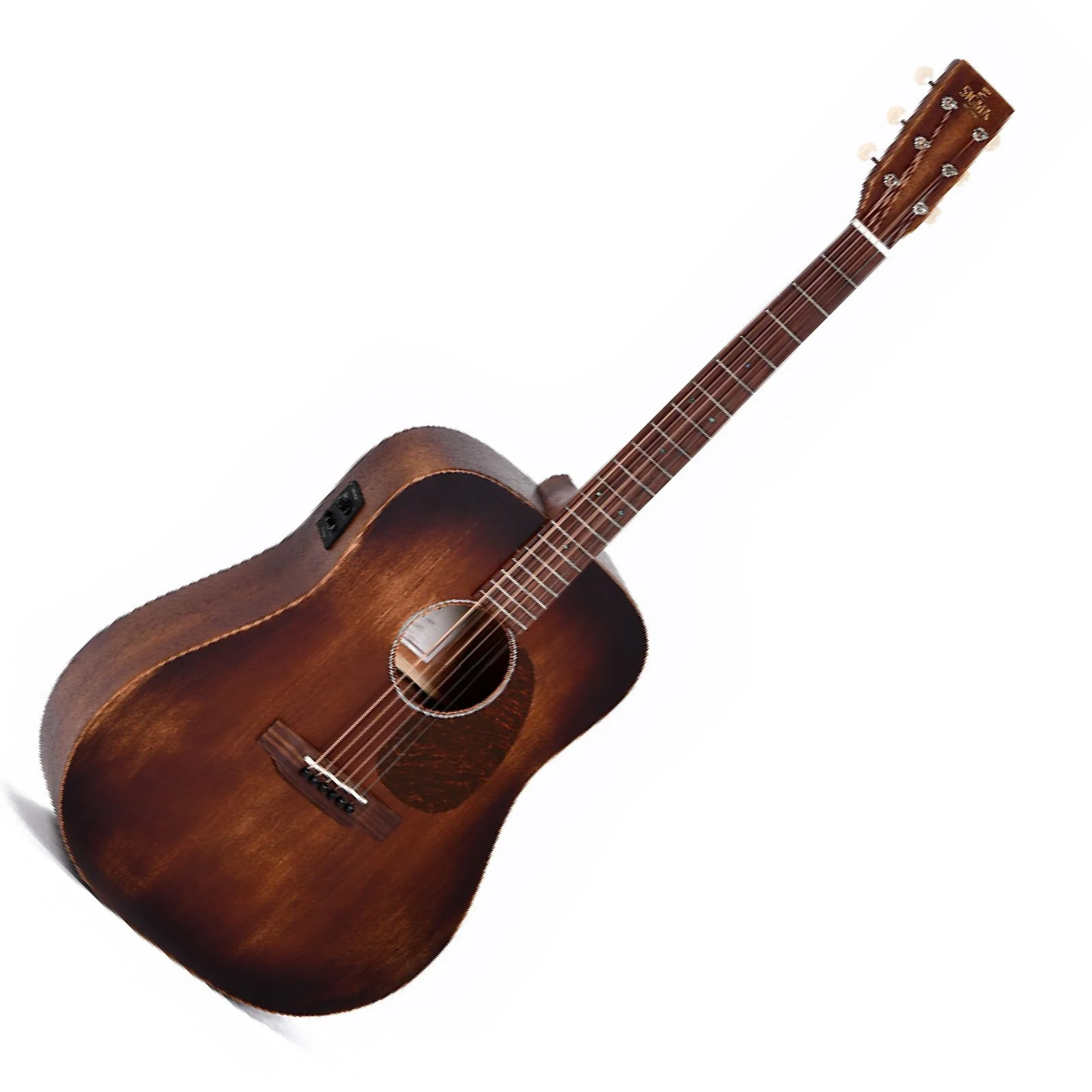 Sigma 15 Series DM15E Aged AllMahogany Dreadnought AcousticElectric Guitar with