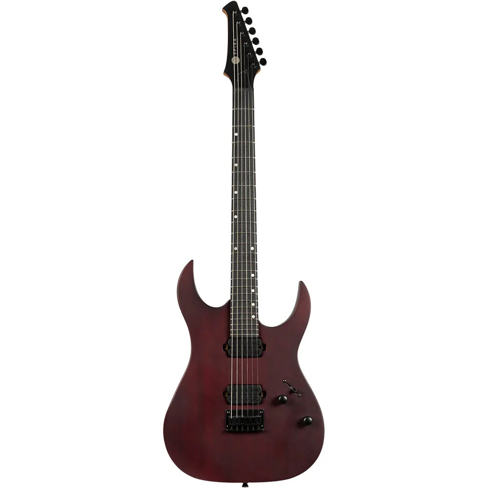 Spira S400MWR Electric Guitar w/ Spira Villian Humbucker Set (Wine Red)