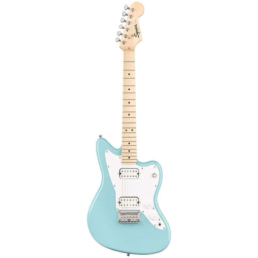 Squier Mini Jazzmaster HH Maple Fingerboard (Daphne Blue)