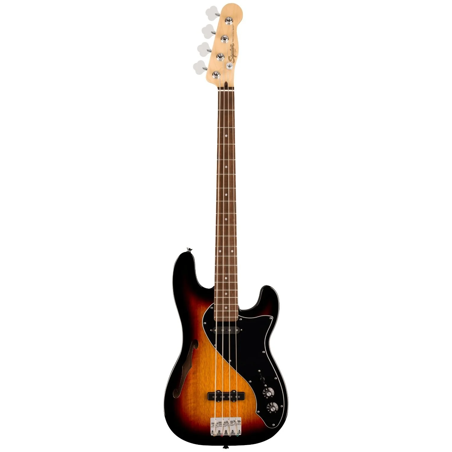 Squier Paranormal Precision Bass Thinline SJ Laurel Fingerboard (3-Color Sunburst)