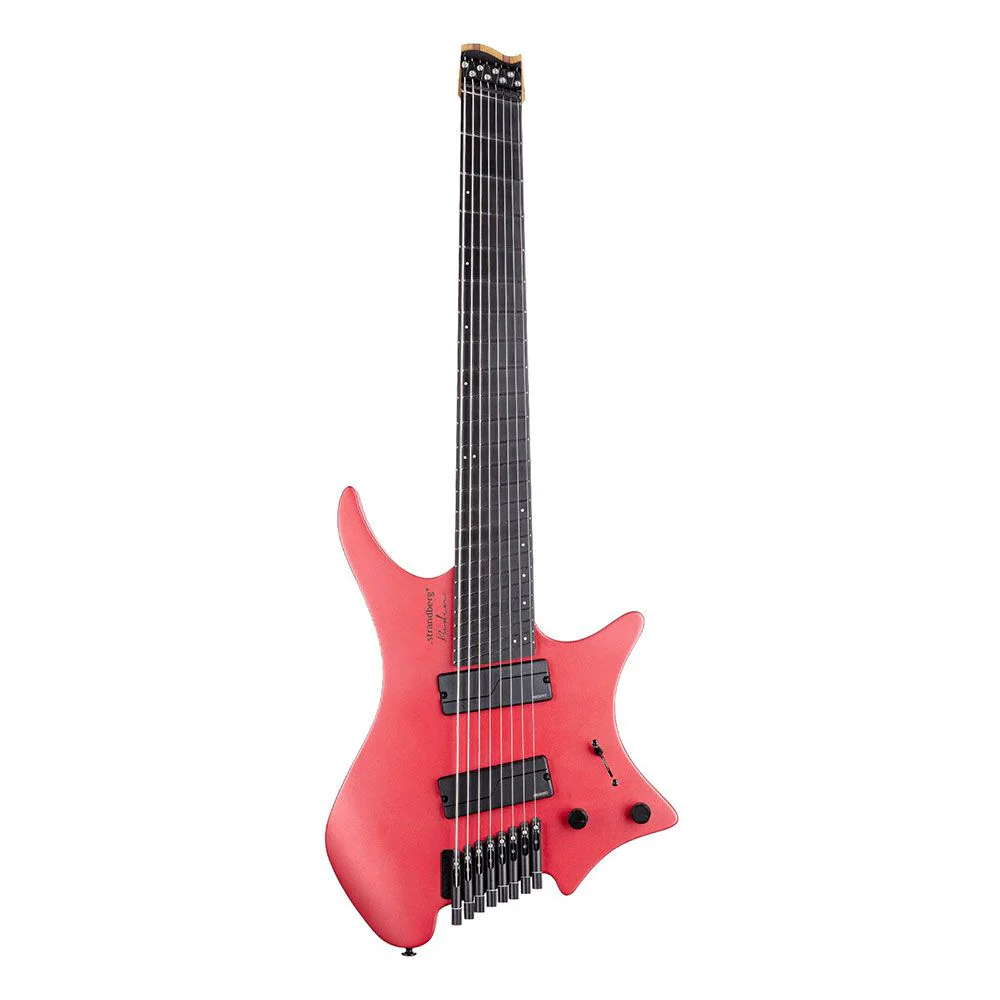 Strandberg Boden Metal NX 8 8-String Electric Guitar (Blood Red) inc Gig Bag