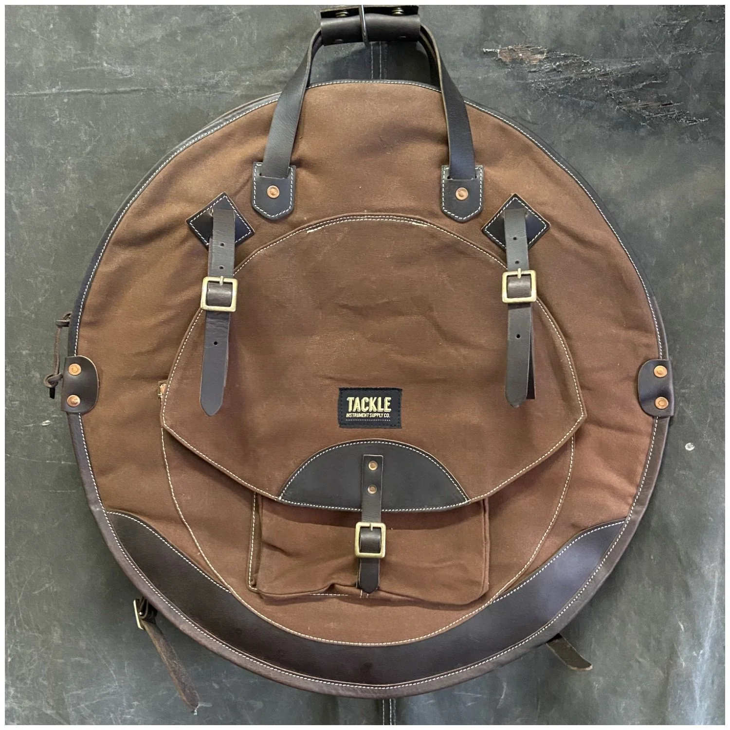 Tackle Backpack Cymbal Bag 22" (Brown)