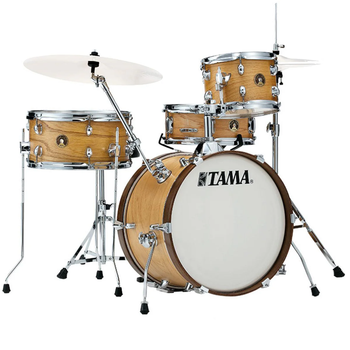 Tama Club Jam 4pc 18" Compact Drum Kit w/Hardware (Satin Blonde)