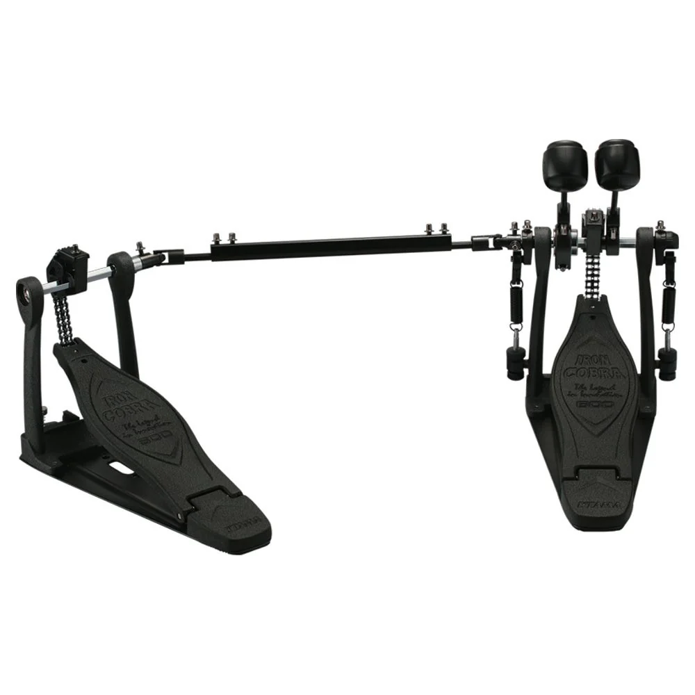 Tama Iron Cobra HP600DTW Duo Glide Twin Bass Drum Pedal (Dark Shadow Edition)