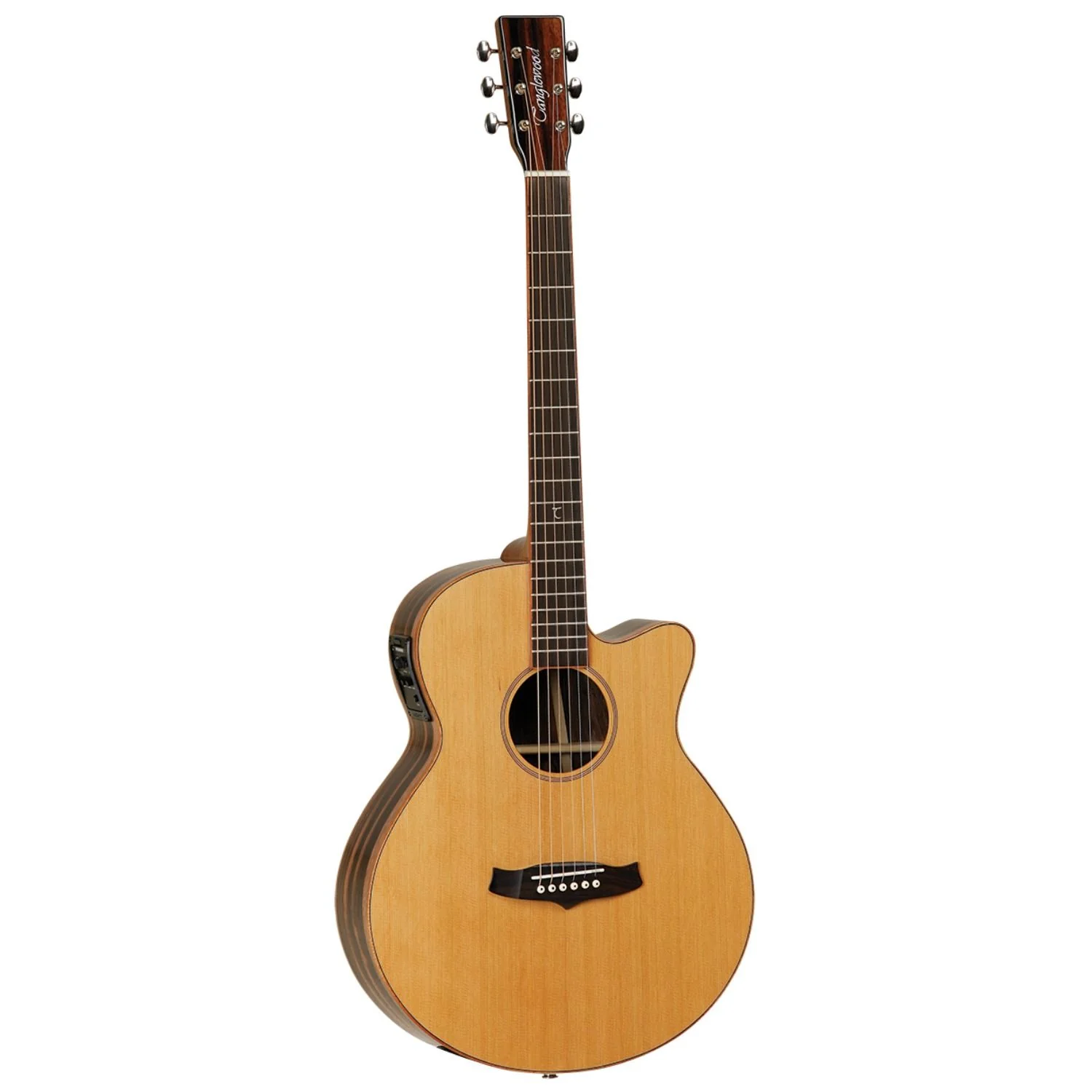 Tanglewood TJ4-CE Java Super Folk Acoustic Electric Guitar w/ Cutaway