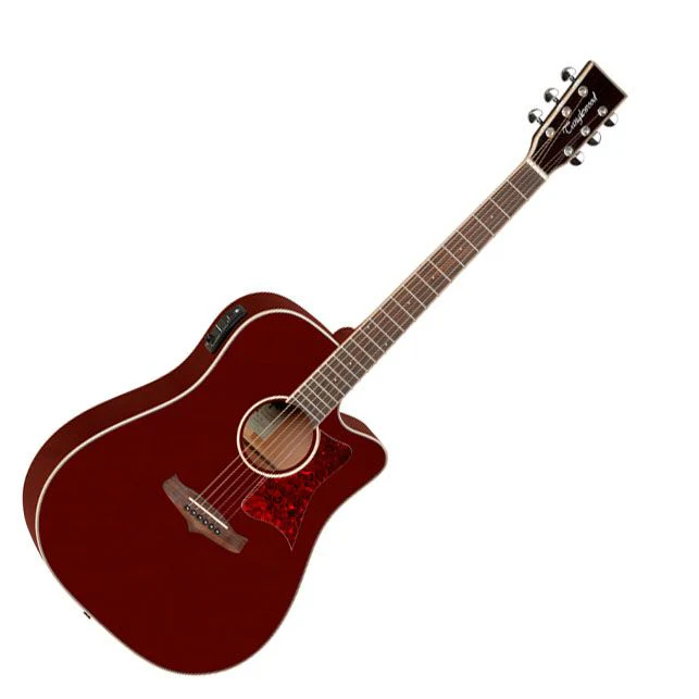 Tanglewood TW5WR Winterleaf Dreadnought CE Burgundy Red