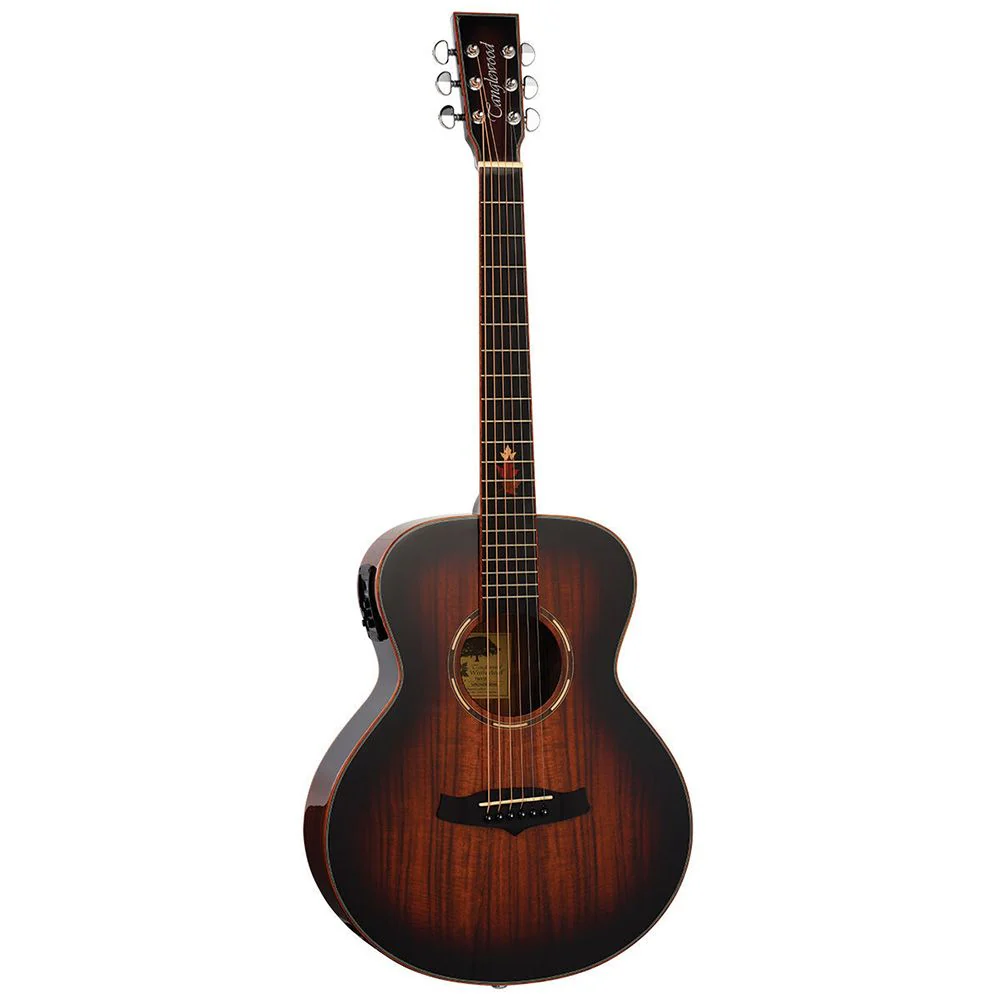 Tanglewood TWX1-E-K Winterleaf Pro Exotic Mini Acoustic Electric Guitar (Koa)