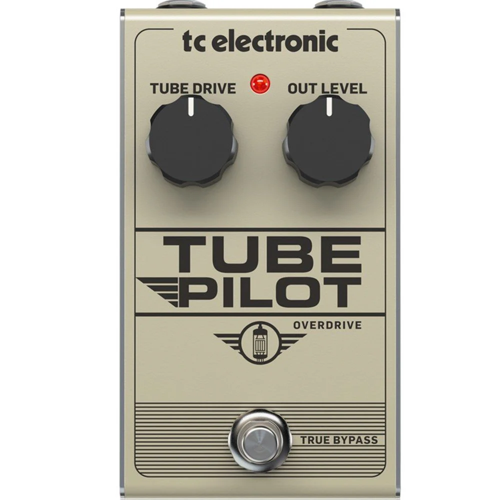 TC Electronic Tube Pilot Overdrive 12AX7-Equipped Real Tube Overdrive Pedal