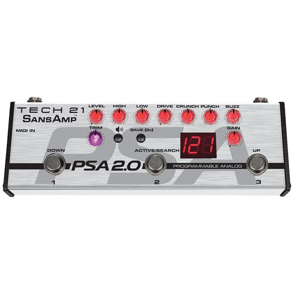 Tech 21 Sansamp PSA 2.0 Programmable Guitar Preamp