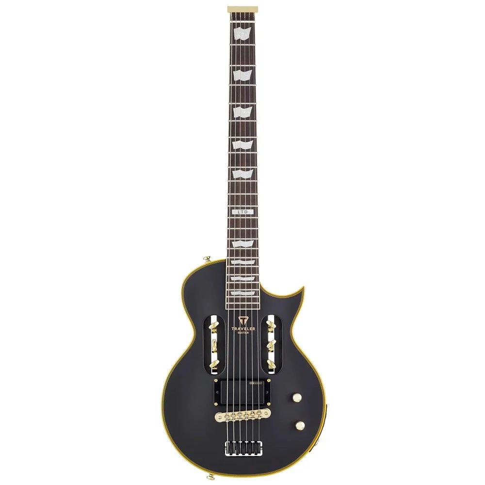 Traveler Guitar LTD EC-1 Electric Guitar (Vintage Black) inc Gig Bag