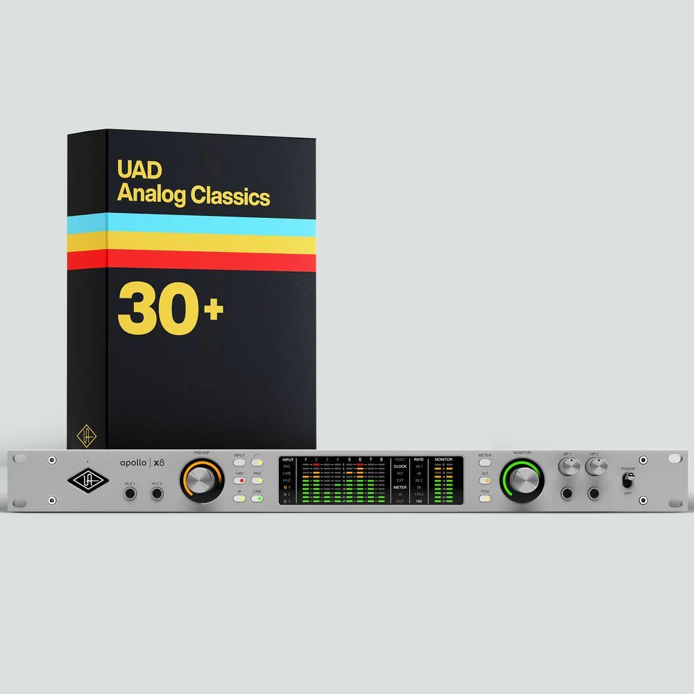 Universal Audio Apollo X8 Gen 2 TB3 Audio Interface w/ Analog Classics Bundle