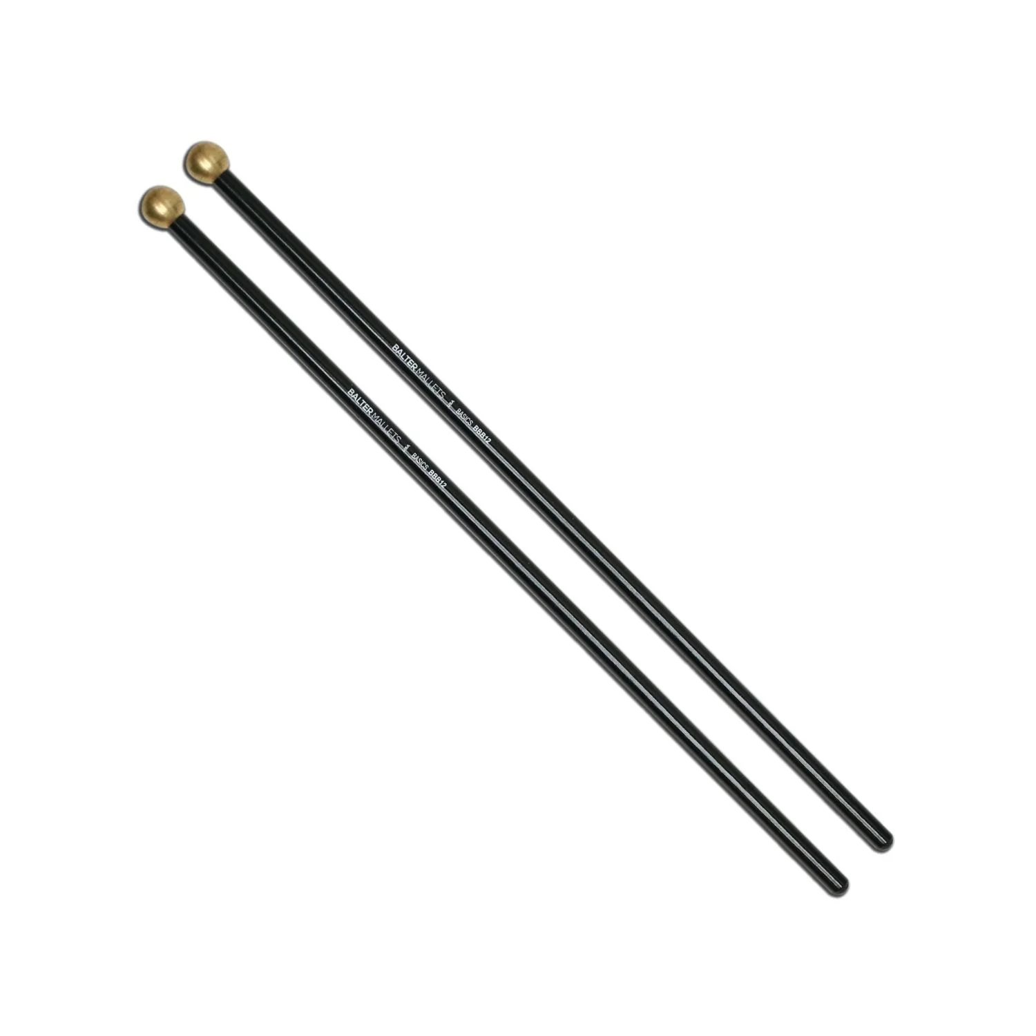 Vic Firth Balter Basics BBB12 Hard Round Brass Mallets (Birch)