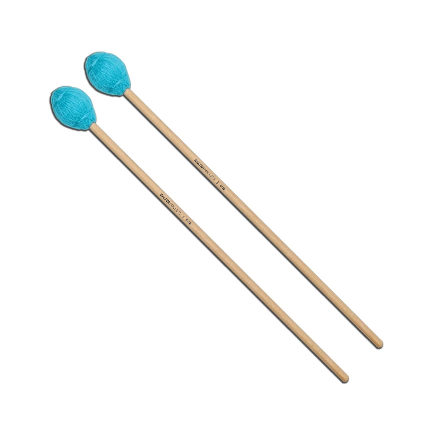 Vic Firth Balter Ensemble Mallets B15B Soft Yarn Aqua (Birch)