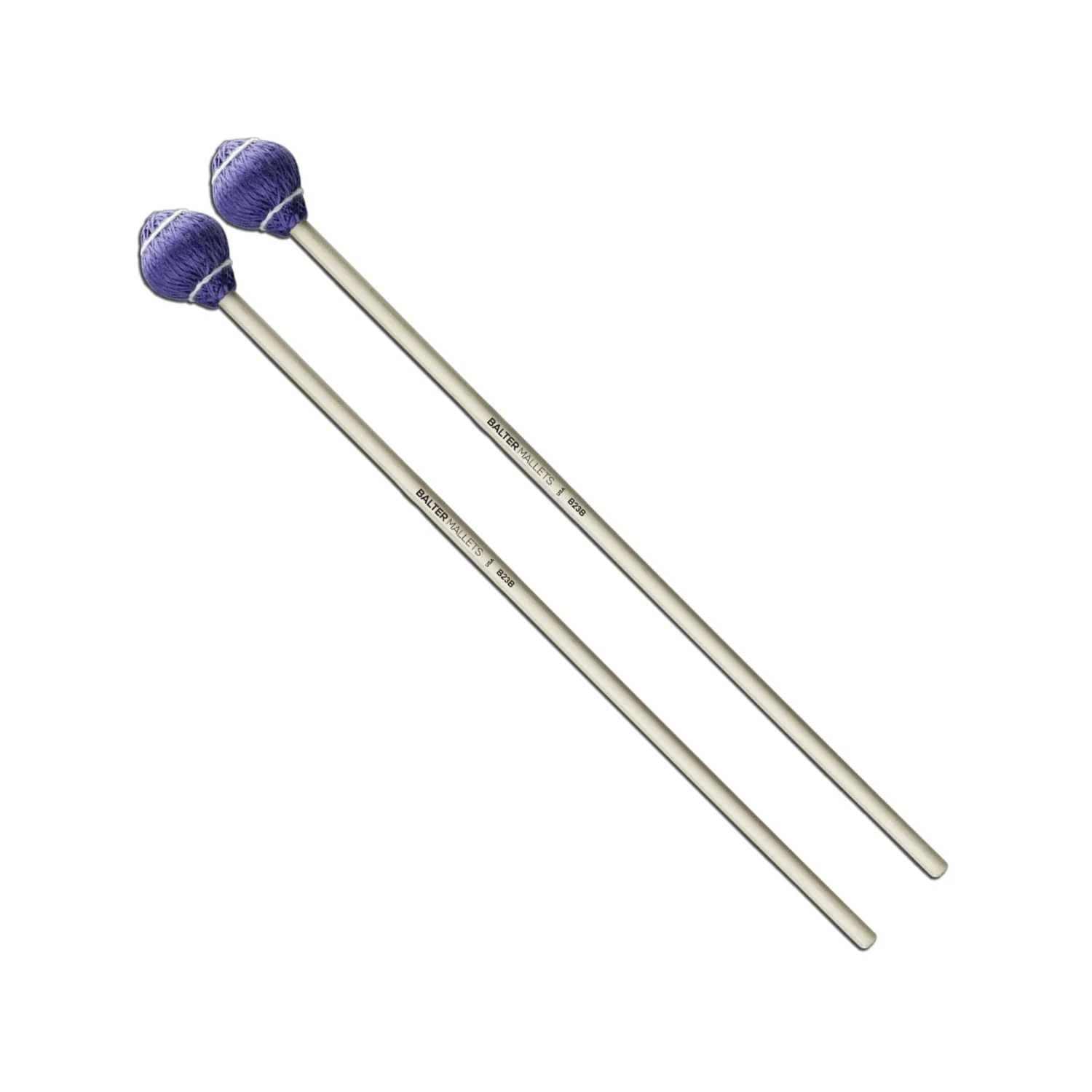 Vic Firth Balter Pro Vibe Mallets B23B Medium Cord Blue (Birch)